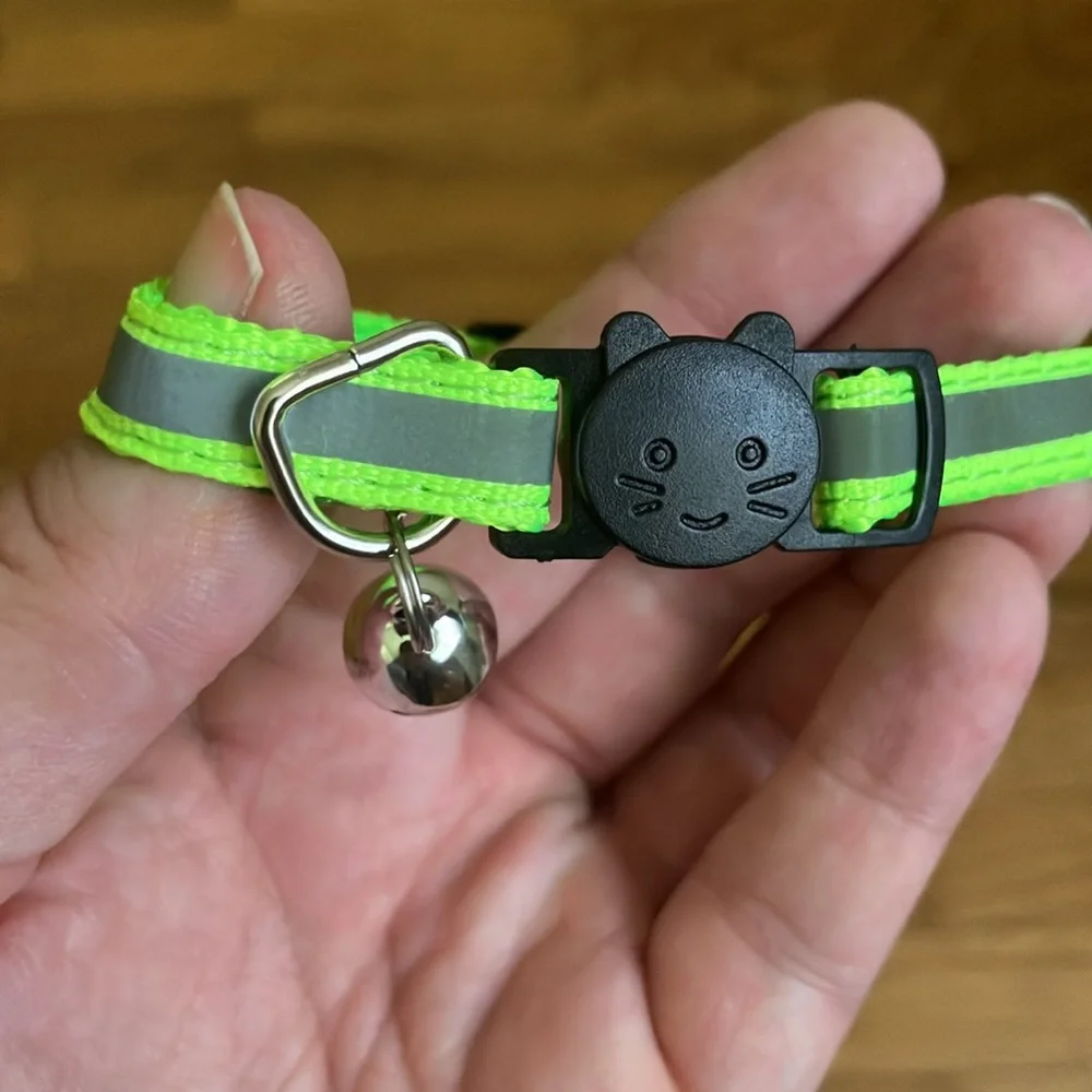 Small Reflective Cat Collars - Picture 2 of 3